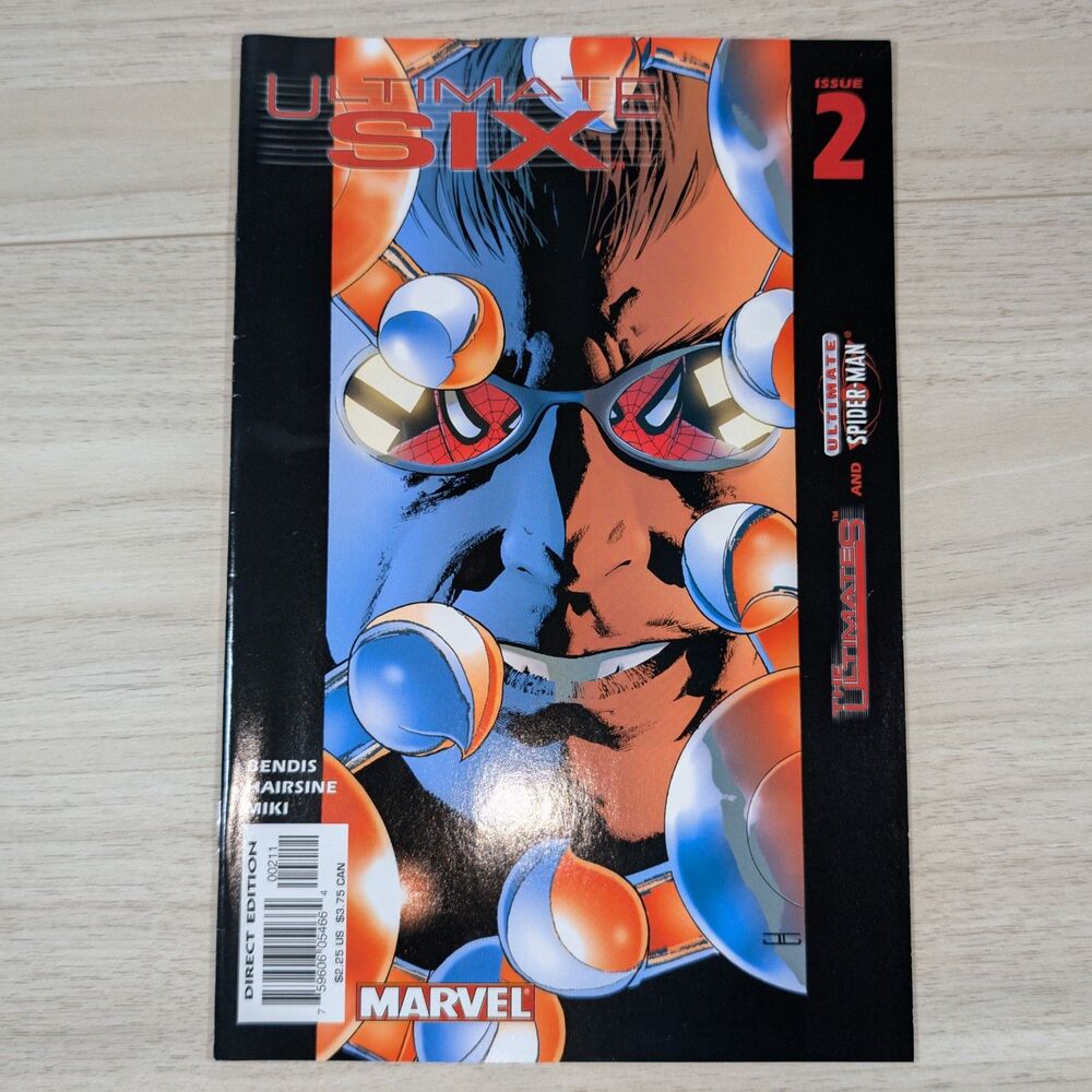 Ultimate Six #2 Marvel 2004 Ultimate Spider-Man Bendis Direct Edition VF/NM